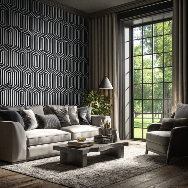 Living Room Wallpaper Decor