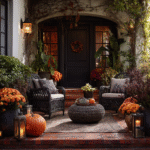 fall decorating ideas for outside