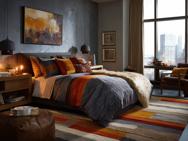 masculine bedroom