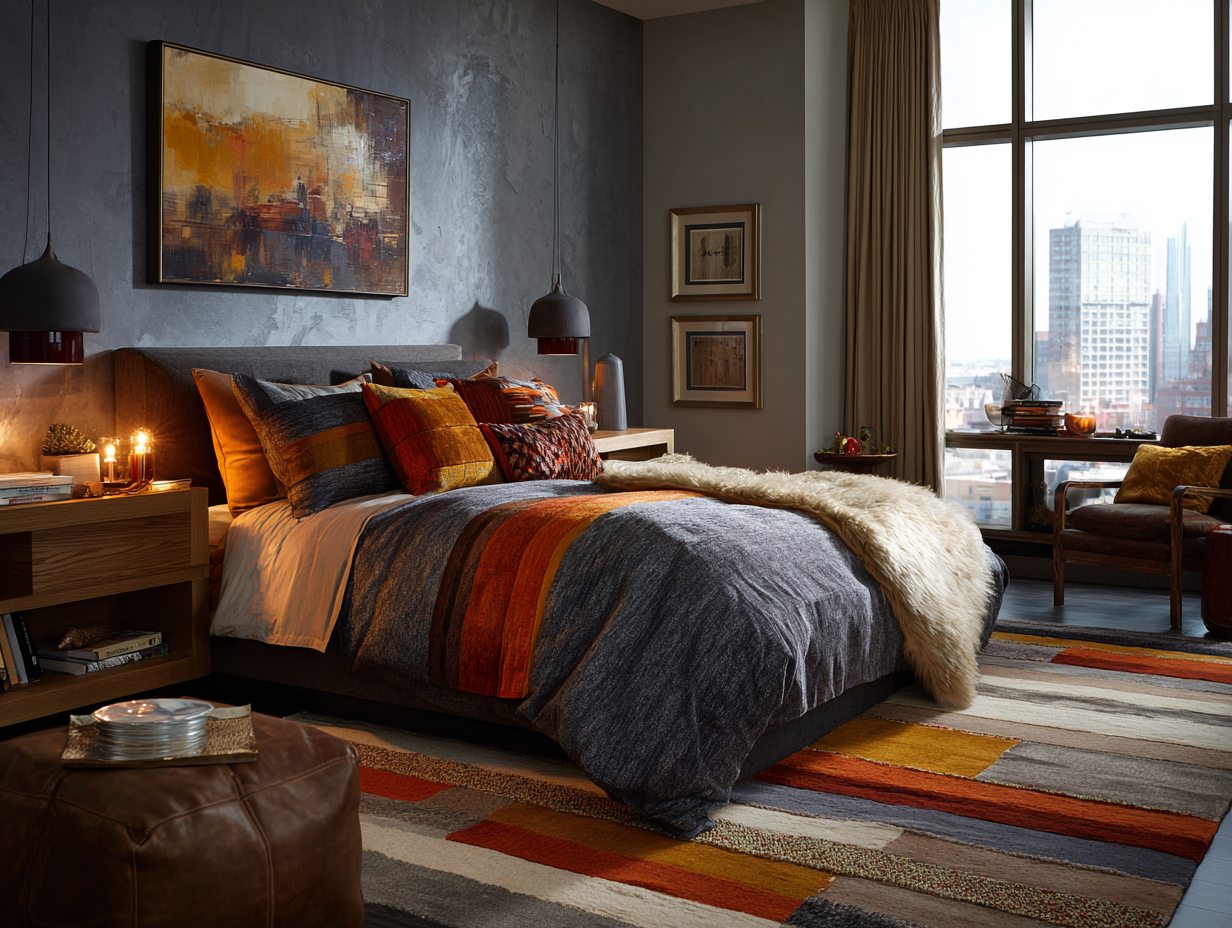 masculine bedroom