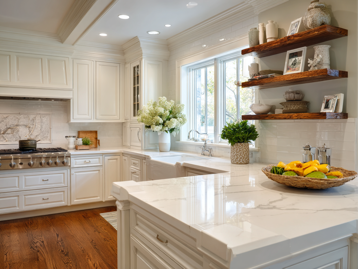 kitchen counter decorating ideas