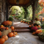 fall lawn decor