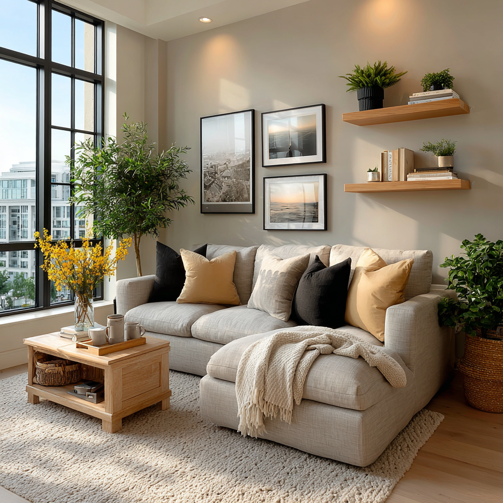 small apartment living room decor