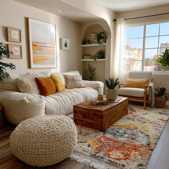 how to decorate a small living room