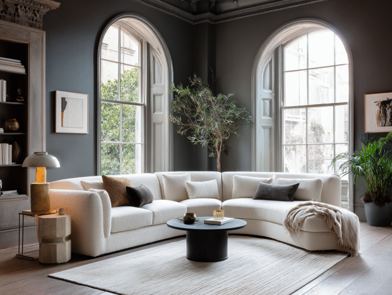 living room corner decor